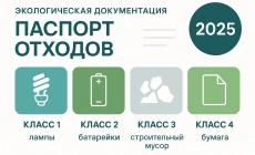 Экологические услуги от компании ЭкоРазвитие Паспорт отходов I-IV класса опасности 2025: цены, сроки