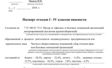 Экологические новости и полезная информация в Екатеринбурге Кому необходимо разрабатывать паспорта отходов?